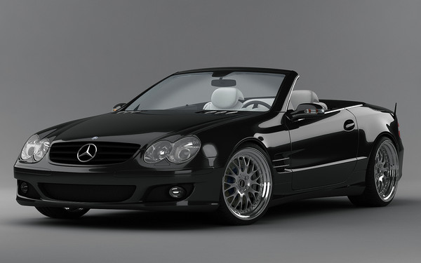 mercedes bbs 3d max - Mercedes SL 500.rar by marcel23d